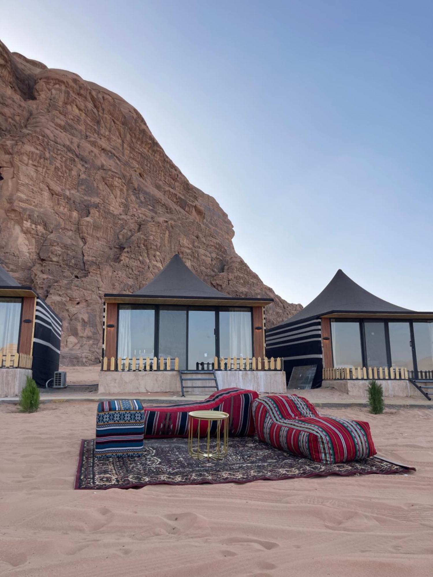 Wadi Rum Sky Camp Esterno foto