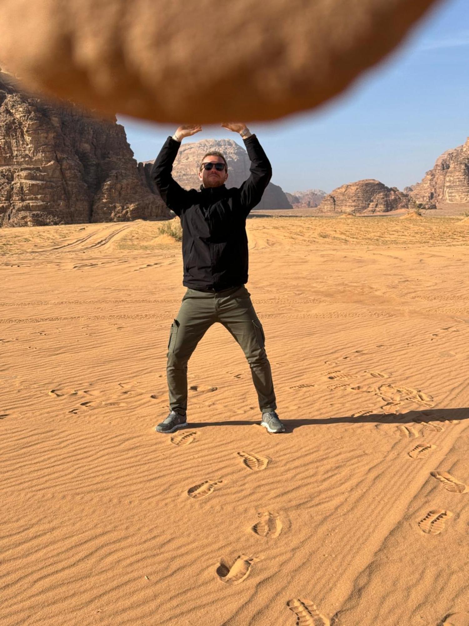 Wadi Rum Sky Camp Esterno foto