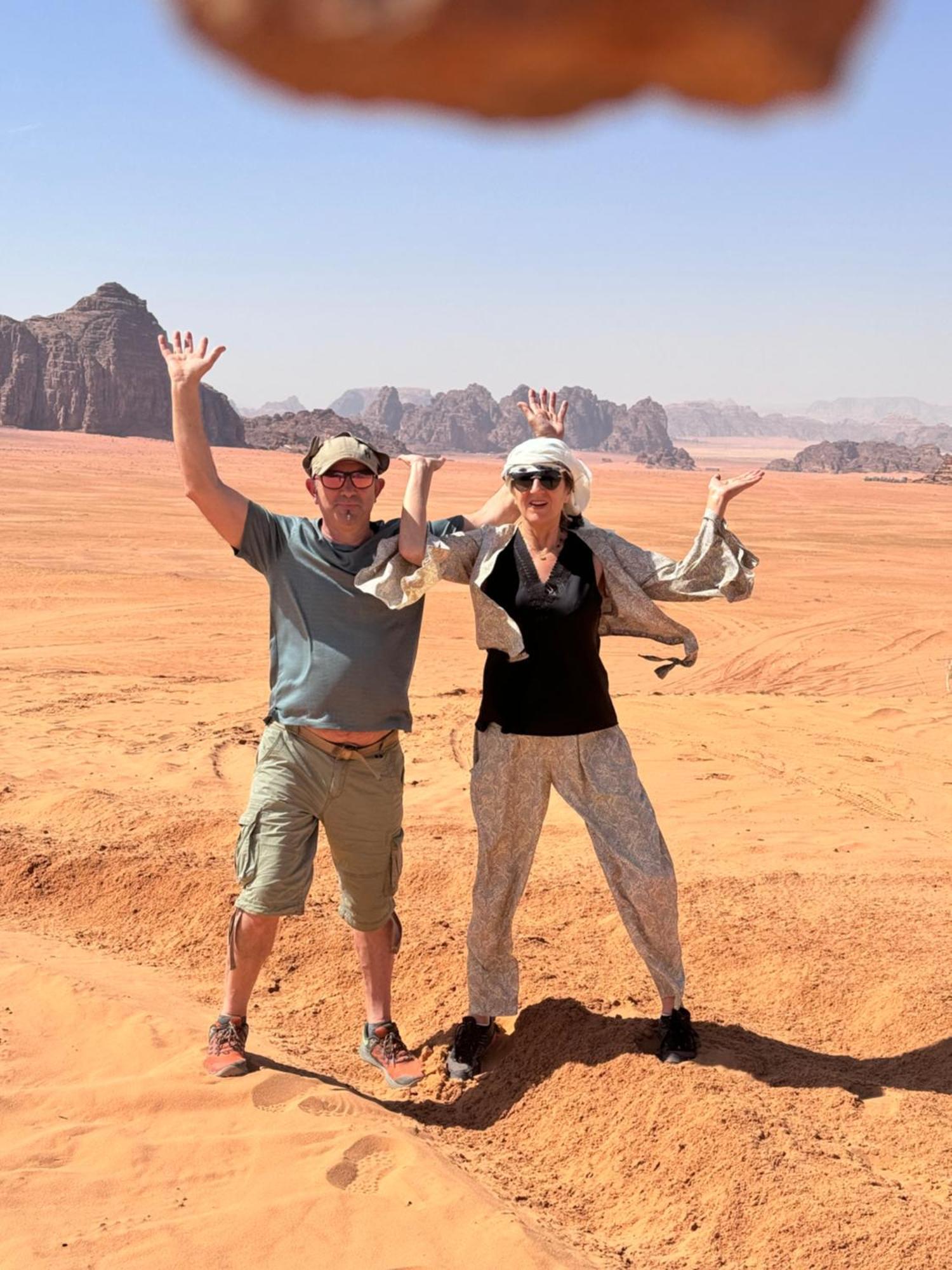 Wadi Rum Sky Camp Esterno foto